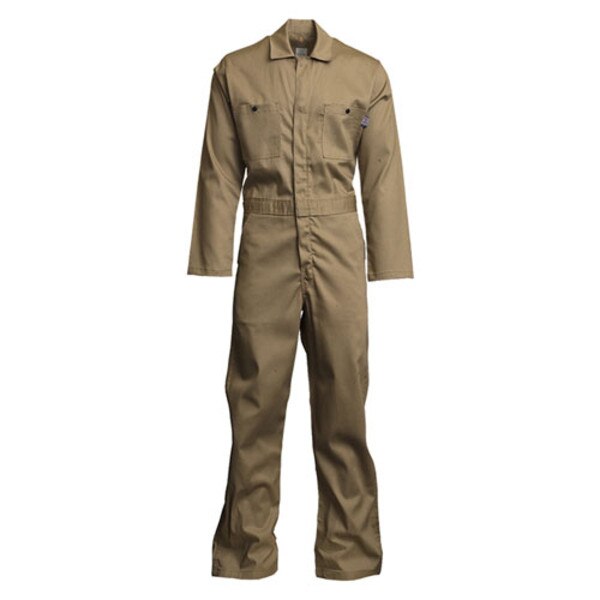 LAPCO 7 oz. FR Economy Coveralls in khaki